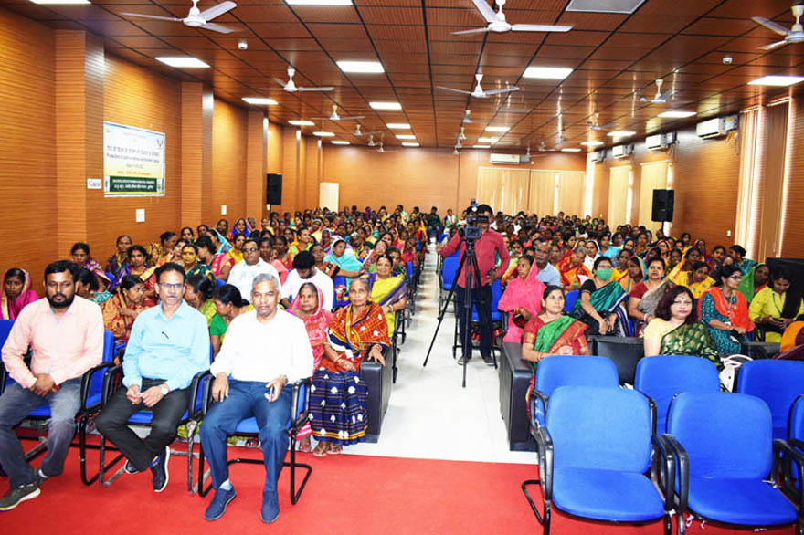 Nationwide Interaction Programme with farmers and other beneficiaries at ICAR-CIWA, Bhubaneswar on 31.05.2022